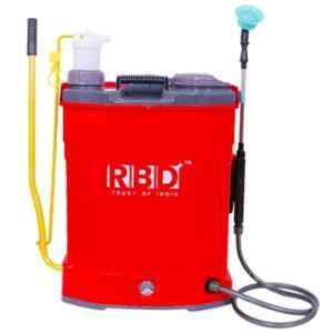 RBD 20 Litre 12V 8Ah 2-in-1 Manual & Battery Operated Agricultural Sprayer for Farming & Gardening