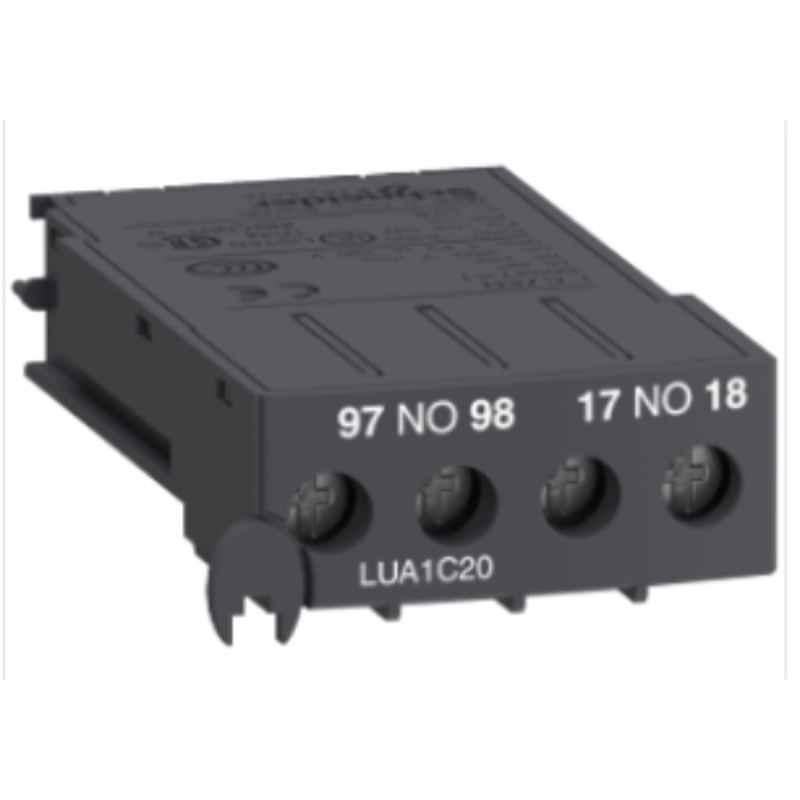 Schneider TeSys 2NO Signalling Contacts, LUA1C20