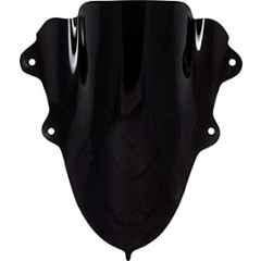 AOW Double Bolt Bubble Visor for Yamaha R15 V3 (Black) C-40