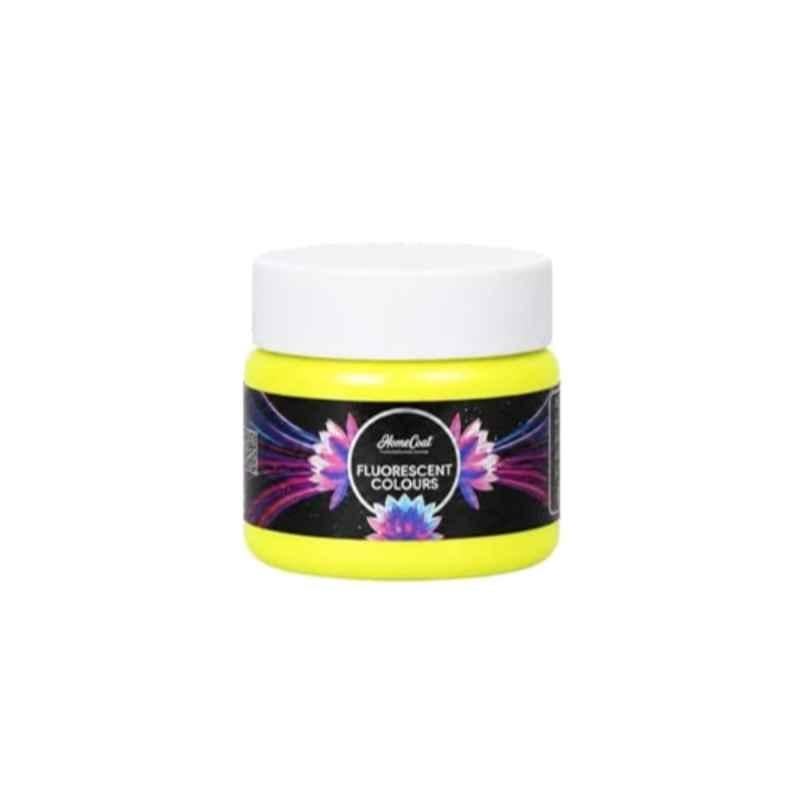 WinnerOne HomeCoat 100ml Lemon Yellow Fluorescent Colour, FC201 (Pack of 3)