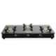 Blueberry's SPARKER3B 3 Burners Glass Top Gas Stove