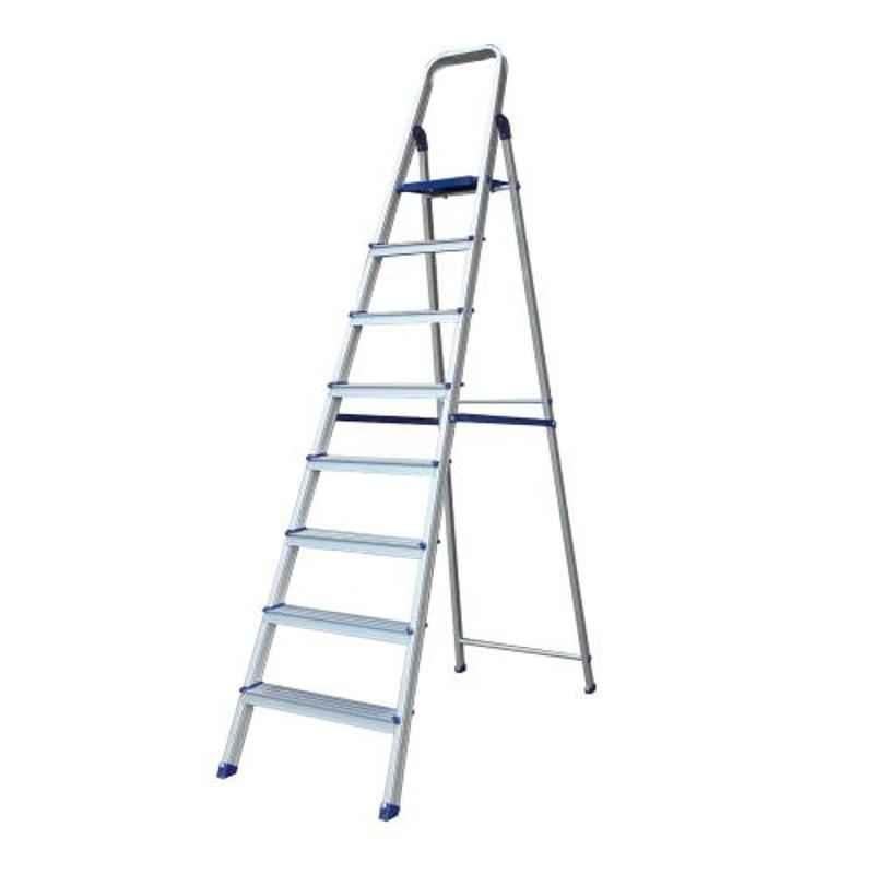 Alnico 150kg 8 Steps Aluminium Alloy Ladder with 7 Years Warranty, BFSL 8