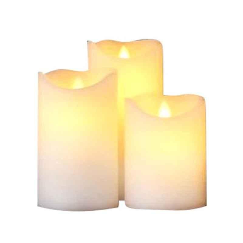 Sirius 3 Pcs Sara Exclusive LED Flameless Candle Set, 80017