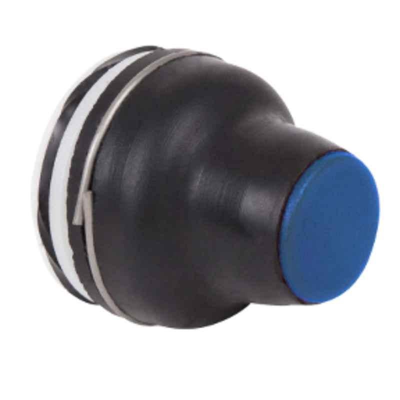 Schneider Blue Booted Head for Push Button, XACB9116