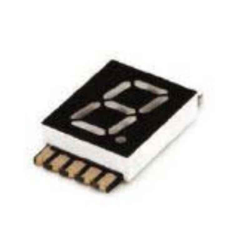 Oasistek 100 Pcs 0.30 inch Ultra Red Single Digit SMD Display Module Set, TOS-F3102