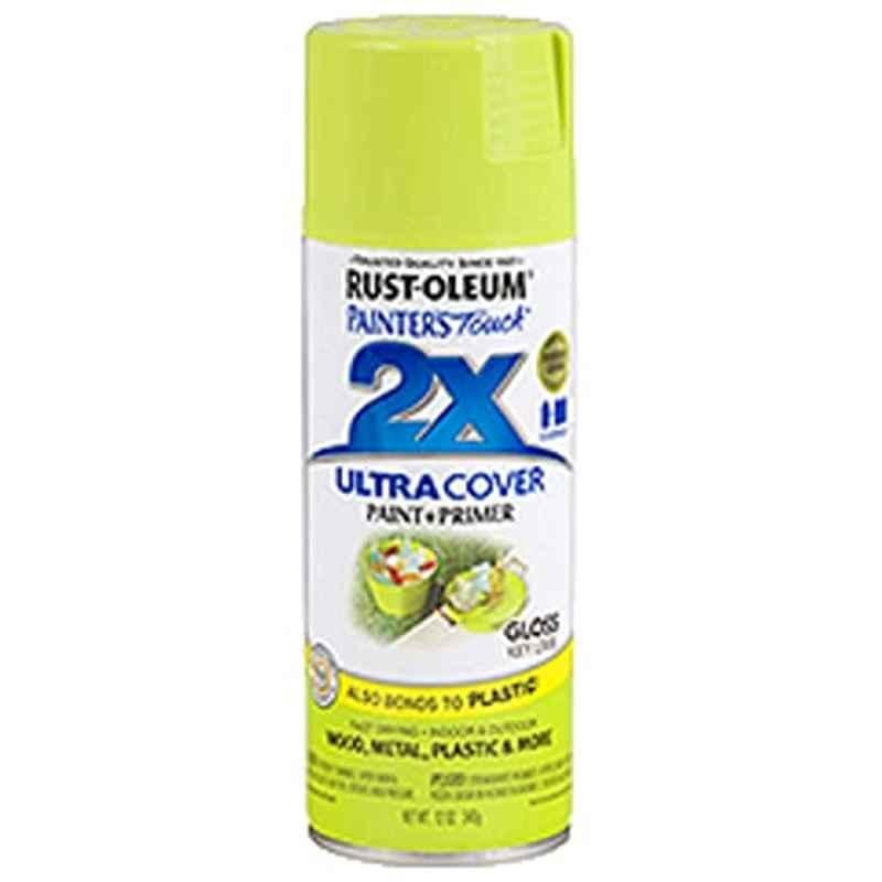 Rust-Oleum 340g Painters Touch Ultra Cover Enamel Key Lime Spray Paint, 249104
