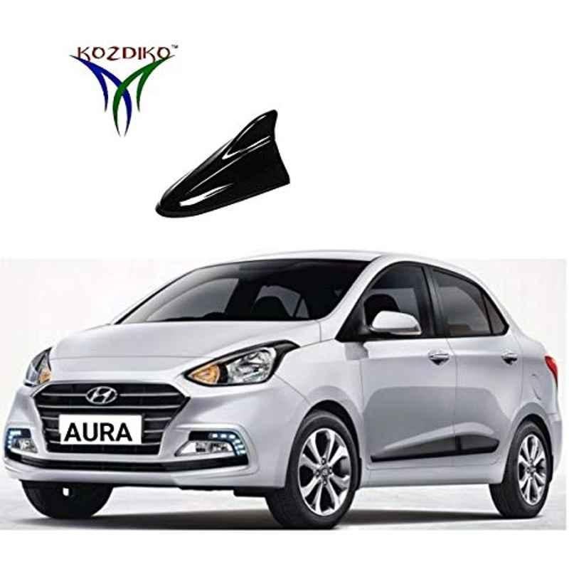 Kozdiko Black Shark Fin Signal Receiver Car Antenna for Hyundai Aura, koz_17560