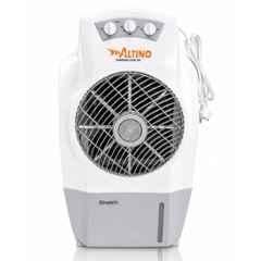 Altino Shakti 25 Litre 45W ABS White & Grey Table Top Round Grill Air Cooler with Anti-Bacterial Honeycomb Pads & 1 Year Warranty