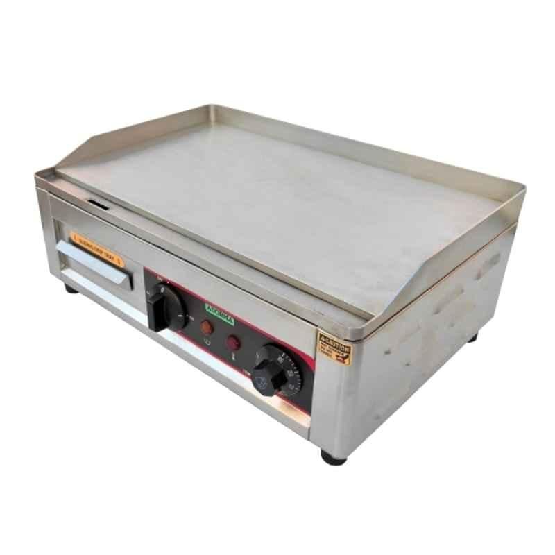 Adorma 1800W Stainless Steel Griddle Plate with Automatic Temperature Control & 1 Year Warranty, GP18x12