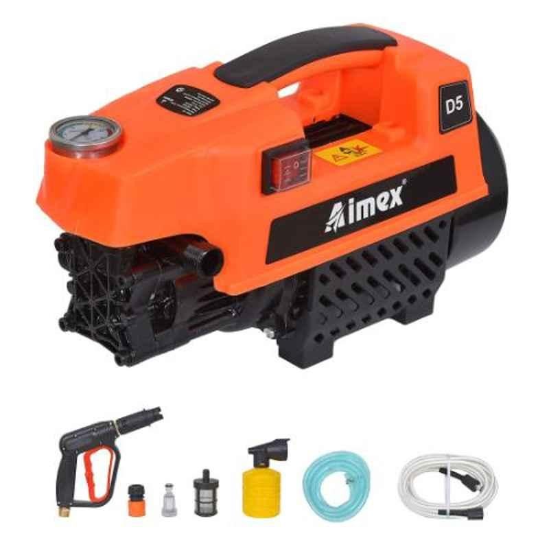 Aimex D5 1500W Electric High Pressure Washer with Hose Pipe & Foam Bottle