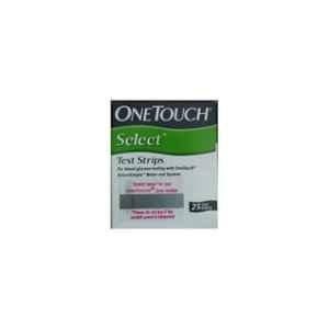 Johnson & Johnson One Touch Select 25 Pcs Test Strips Set