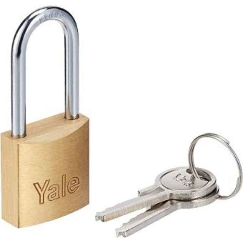 Yale 1130025 25mm Brass Key Padlock