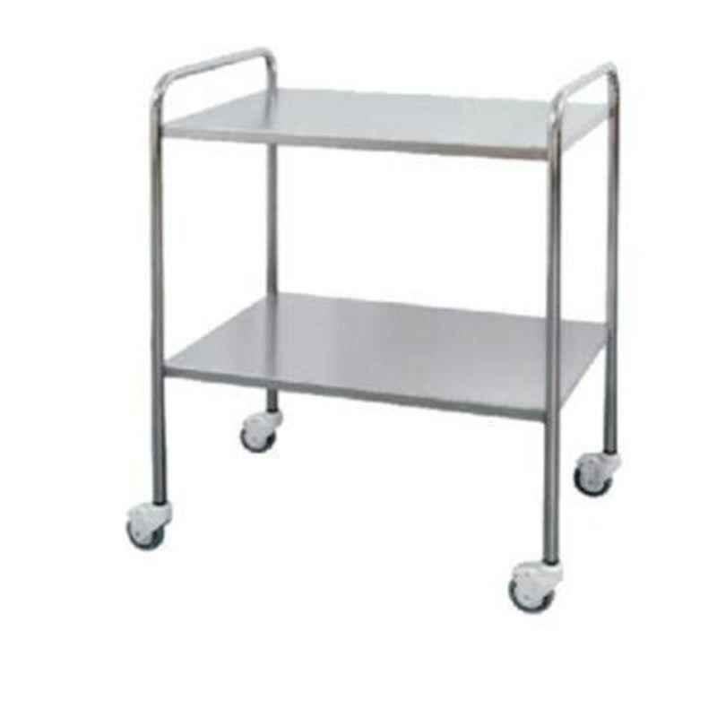 Yes Kay 30x18x32 inch 2 Shelves CRC Instrument Trolley