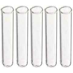 Lab Junction 5 Pcs 3.5ml Glass Colorimeter Test Tubes Set with Round Bottom
