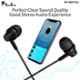 Punnk Funnk Matt21 In-Ear Black Wired Earphones with Mic