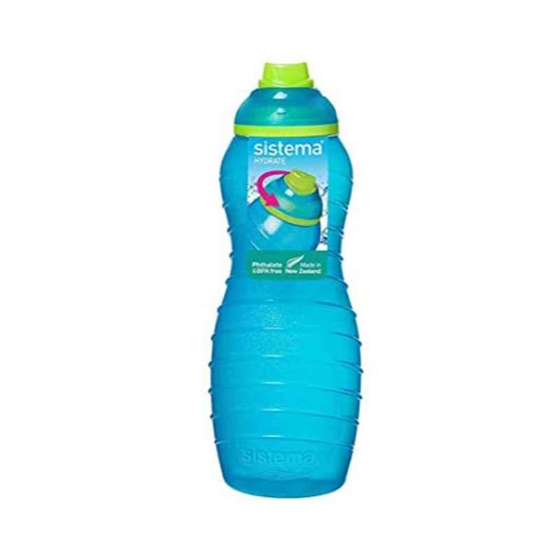 Sistema 700ml Blue Davina Twist N Sip Water Bottle, 0745