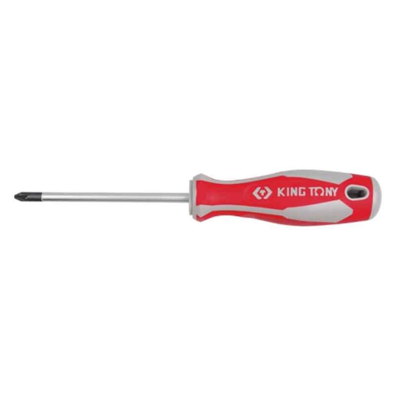 King Tony PZ3 150mm Pozidriv Head Screwdriver, Diameter: 8 mm, 14280306
