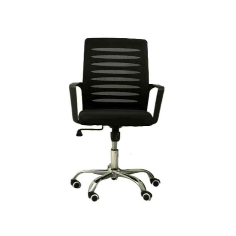 Pan Emirates Romilly 061FCW1800007 Black Office Low Back Chair, 90x59x65 cm