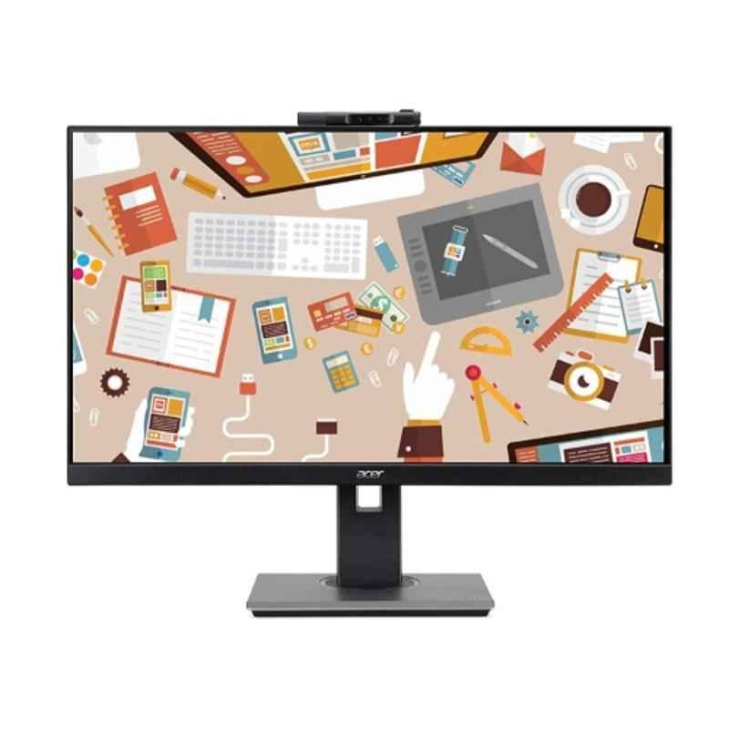 Acer B227Q 21.5 inch IPS Full HD FHD Adjustable Webcam LED Monitor for Work & Study, UM.WB7SI.D01