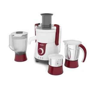 Philips 700W Pistil Red Juicer Mixer Grinder with 3 Jars, HL7715/00