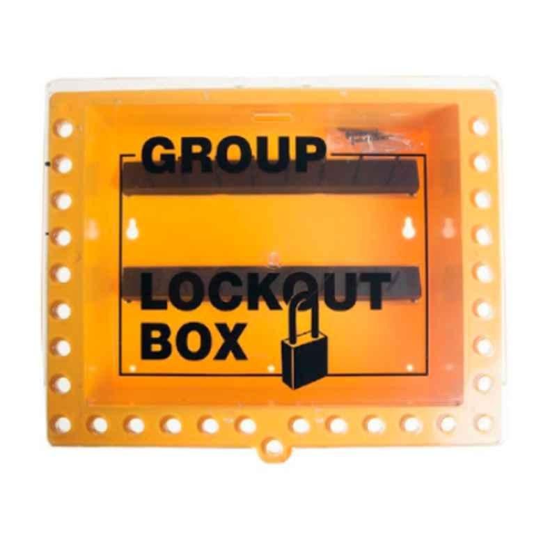 Loto 320x270x85mm Yellow Group Lock Box, GLB-WMY-29H