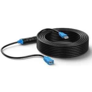 Shield Plus 10m USB 2.0 Extension Male to Female USB Cable with Single IC Booster