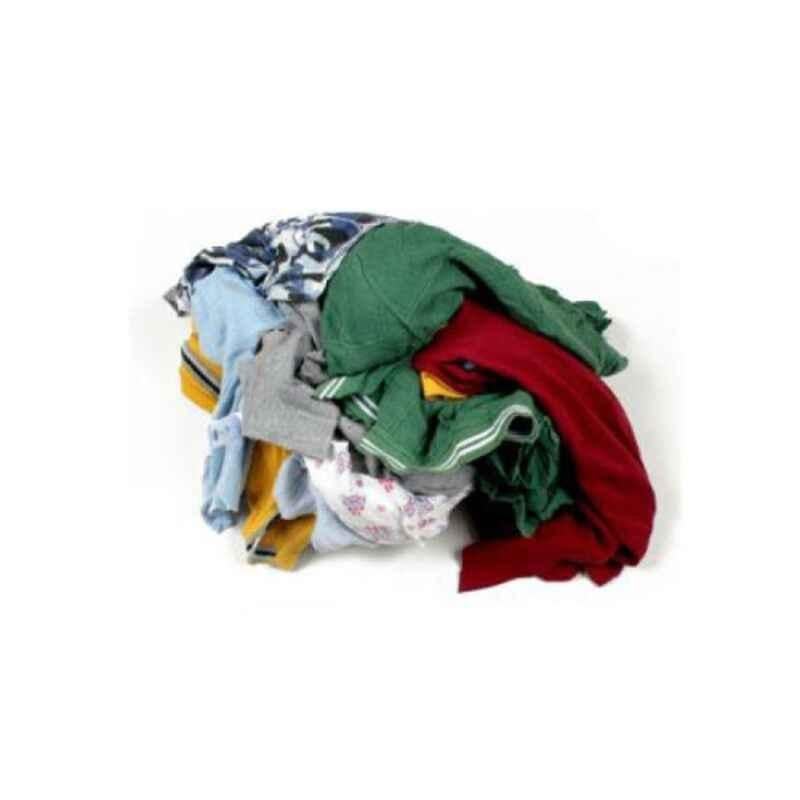 Hygiene Links 10kg Multicolour Cotton Waste, HL-979