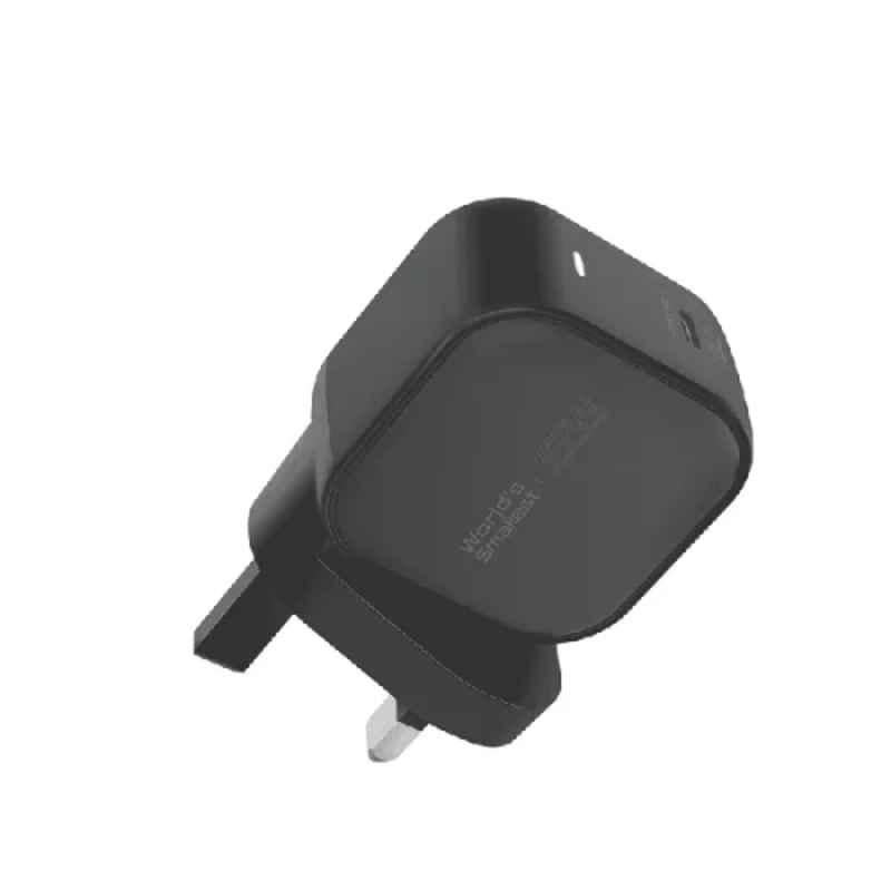Promate GaNCube-67 67W USB-C Black GaNFast Super Speed Charger