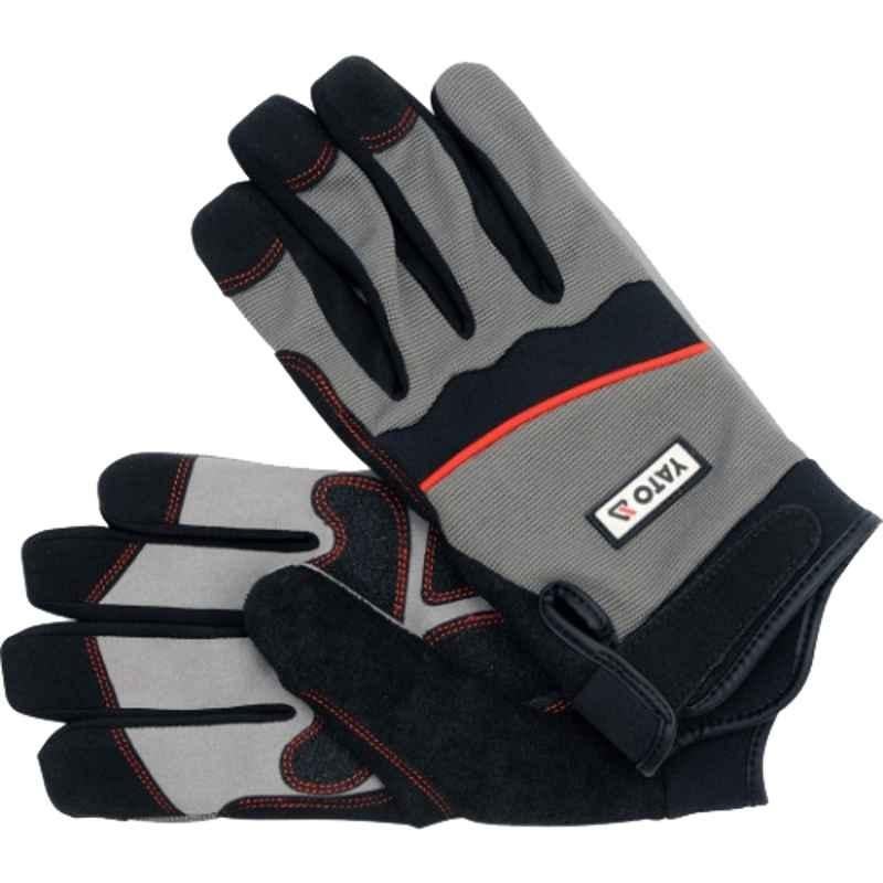 Yato 7 inch PVC, Neoprene & PE Working Safety Gloves, YT-7466