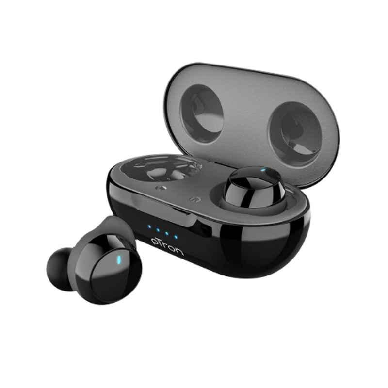 Ptron Basspods 581 Black & Grey Bluetooth Earbuds with Mic