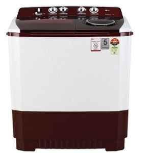 LG 11kg 5 Star Burgundy Top Load Semi Automatic Washing Machine, P1145SRAZ