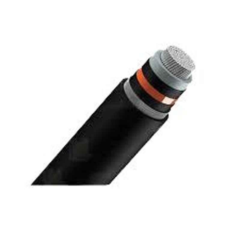 Polycab 300 Sqmm 1 Core 6.6kV Aluminium Armoured Round Strip Unearthed High Tension Cable, Length: 100 m