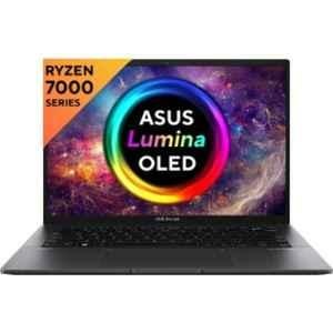 Asus UM3402YA-KM541WS ZenBook 14 2023 Thin & Light Jade Black Laptop with AMD Ryzen 5 Hexa Core 7530U 16GB/512GB SSD/Windows 11 Home & 14 inch OLED Display, 90NB0W95-M00PM0