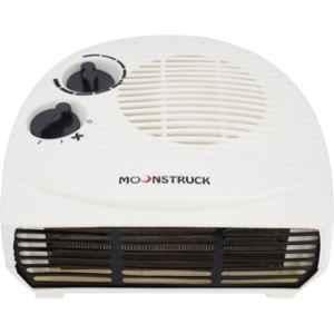 Moonstruck Supreme Lying U 2000W Plastic White Fan Room Heater