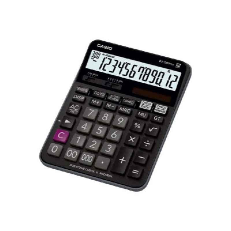 Casio DJ-120D Plus 144x192mm Black, Grey & White Business Calculator