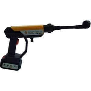 Supplytap Tools 21V 3Ah 30bar Yellow & Black Cordless Pressure Washer with 6m Hose Pipe