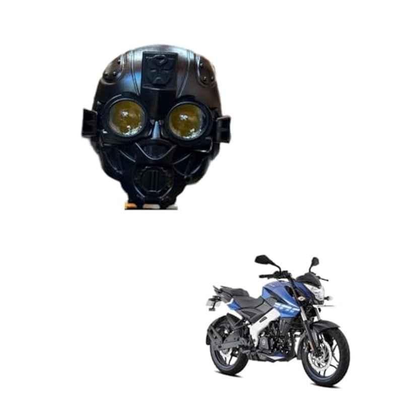 Kozdiko 55W Yellow & White 4 Pattern Bumble Bee Face Transformers Fog Light for Bajaj NS 200, gf5eoencu136