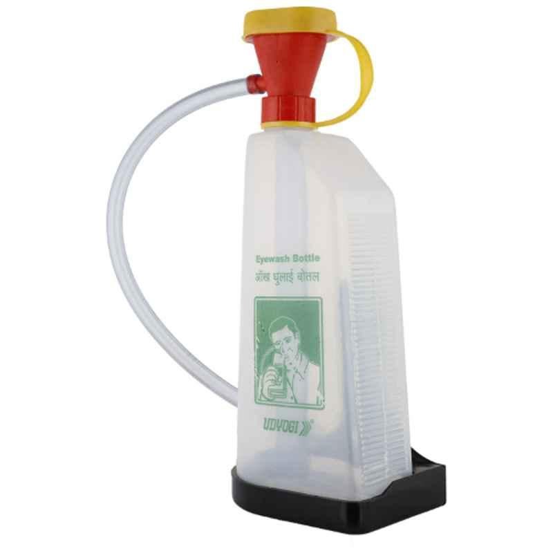 Udyogi 500ml Plastic Squeeze Clear Eye Wash Bottle, 2080