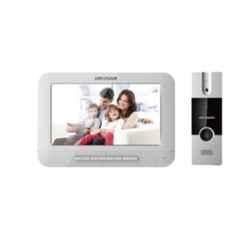 Hikvision 12V LCD Display 7 inch Screen Single Bell Video Door Phone, DS-KIS202