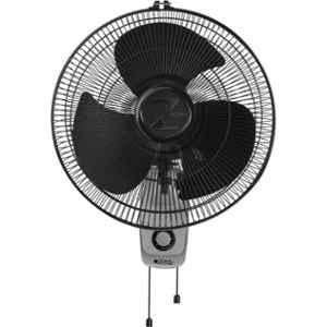 Zigma Charm Plus 45W Black & Grey 3 Blade Ultra High Speed Wall Fan, Sweep: 400 mm