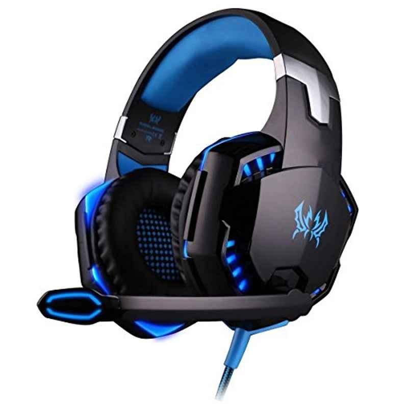 Kotion G2000 50mm Driver Polycarbonate Blue Gaming Headphone Headset