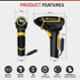 Gomechanic Gusto T3 Digital Car Tyre Inflator, GMA_TI_003