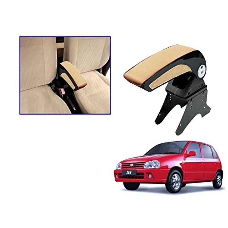 Kozdiko Beige Chrome Armrest for Maruti Zen, koz_15101