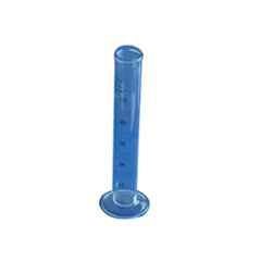 Borosil 250ml Class B Quartz Measuring Cylinder with Spout, 3028021
