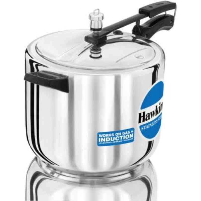 Hawkins 10L Stainless Steel Induction Bottom Pressure Cooker, HSS10