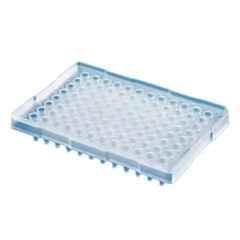 Tarsons 0.2ml PP 96 Wells Standard Profile Semi Skirted Raised Deck Contoured Side Plate, 612040 (Pack of 50)