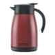 Borosil 750ml Stainless Steel Red Vacuum Insulated Teapot, FLKT75RED14