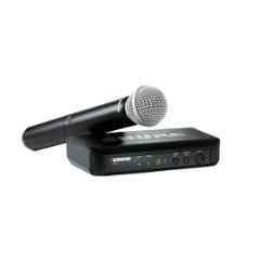 Shure 150Ohms Wireless Vocal System with Handheld Microphone, BLX BLX24/SM58-H10