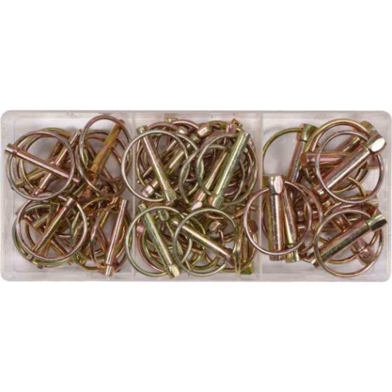 Yato 50 Pcs Mix Size Linch Pin Assortment Set, YT-06787