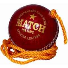 QUIT-X 7.62cm Standard Red Limited Edition Hanging & Knocking Cricket Training Ball for Practice